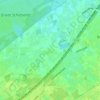 Brecht topographic map, elevation, terrain