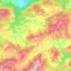 Sassomolare topographic map, elevation, terrain