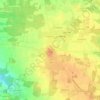 Ambérieux-en-Dombes topographic map, elevation, terrain