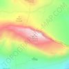 Monte Kumeta topographic map, elevation, terrain