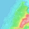Bourghliye topographic map, elevation, terrain