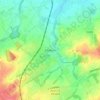 Mollem topographic map, elevation, terrain