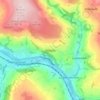 Midgley topographic map, elevation, terrain
