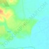 Satin topographic map, elevation, terrain