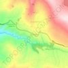 La Cumbre topographic map, elevation, terrain