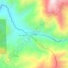 Chiriboga topographic map, elevation, terrain