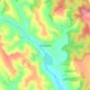 Кичинцы topographic map, elevation, terrain