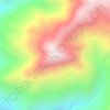 Capillaloma topographic map, elevation, terrain