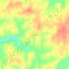 Tanah Miring topographic map, elevation, terrain