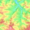 Preisenberg topographic map, elevation, terrain