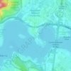 Acton Peninsula topographic map, elevation, terrain