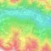 Pian Benot topographic map, elevation, terrain