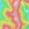 Mt. Eboshi topographic map, elevation, terrain