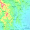 Alimodian topographic map, elevation, terrain