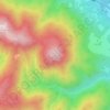 Тхача-Гочук topographic map, elevation, terrain