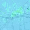 Hazerswoude-Rijndijk topographic map, elevation, terrain