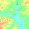 Charlotte topographic map, elevation, terrain