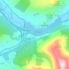 Inverardran topographic map, elevation, terrain