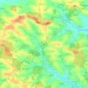 Loiting topographic map, elevation, terrain