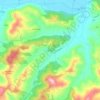 Vallegioliti topographic map, elevation, terrain