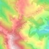 Jezerc topographic map, elevation, terrain