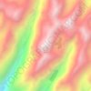 Cumbre Salto del Fraile topographic map, elevation, terrain