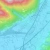 Sementina topographic map, elevation, terrain