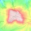Mesa Redonda topographic map, elevation, terrain
