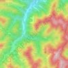 Tole topographic map, elevation, terrain