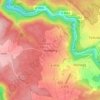 Hamberg topographic map, elevation, terrain