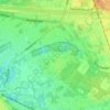 Kabergheide topographic map, elevation, terrain