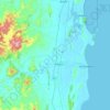 Wang Tako topographic map, elevation, terrain