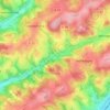 Köttingen topographic map, elevation, terrain