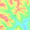 Cornwall topographic map, elevation, terrain
