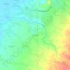 Binaliw topographic map, elevation, terrain