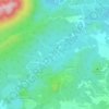 Alumbrado topographic map, elevation, terrain