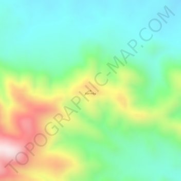 Karimba topographic map, elevation, terrain