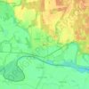Barcs topographic map, elevation, terrain
