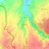 Angreau topographic map, elevation, terrain