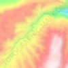 Mula topographic map, elevation, terrain