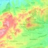 Wonosamodro topographic map, elevation, terrain