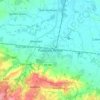 Paddock Wood topographic map, elevation, terrain