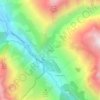 Les Prés topographic map, elevation, terrain