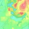 Snowden topographic map, elevation, terrain