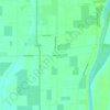 Oswald topographic map, elevation, terrain