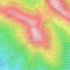 Tarnica topographic map, elevation, terrain