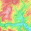 Baasem topographic map, elevation, terrain