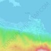Vourvourou topographic map, elevation, terrain