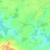 Les Trois Portes topographic map, elevation, terrain