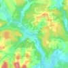 Le Mayne d'Euche topographic map, elevation, terrain